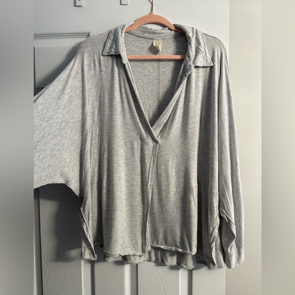 Grey Free People shirt